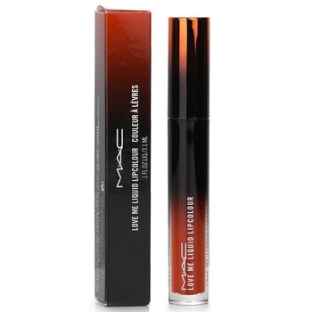 MAC - Love Me Liquid Lipcolour - # 487 My Lips Are Insured (Intense Burnt Orange) Image 1