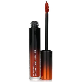 MAC - Love Me Liquid Lipcolour - # 487 My Lips Are Insured (Intense Burnt Orange) Image 2