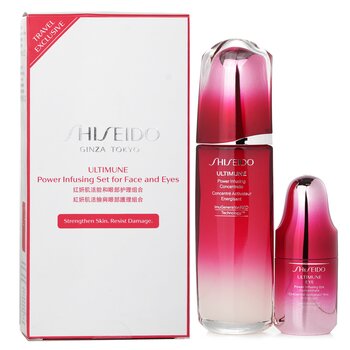 Ultimune Power Infusing (ImuGenerationRED Technology) Set: Face Concentrate 100ml + Eye Concentrate 15ml (2pcs) 