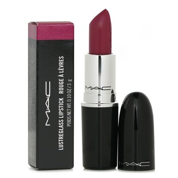 MAC - Lustreglass Lipstick - # 548 Beam There, Done That (Rosy Plum Pink) Image 1