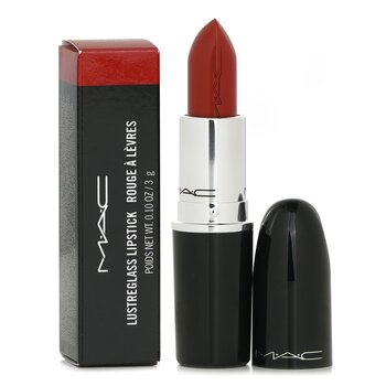 MAC - Lustreglass Lipstick - # 551 Local Celeb (Burnt Orange) Image 1