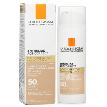 La Roche Posay - Anthelios Age Correct Daily CC Cream SPF50 Image 1