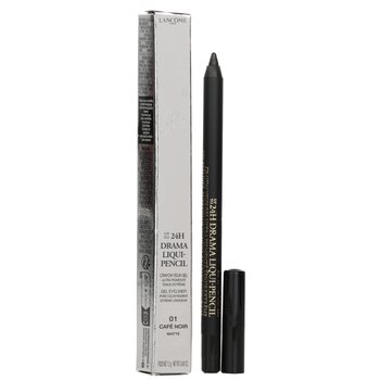 Lancome - Drama Liqui Pencil Waterproof Gel Eyeliner - # 01 Cafe Noir Image 1