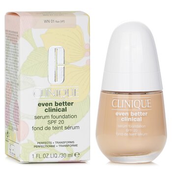 Clinique - Even Better Clinical Serum Foundation SPF 20 - # WN 01 Flax Image 1