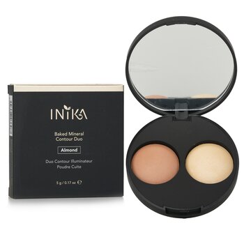 INIKA Organic - Baked Mineral Contour Duo - # Almond Image 1