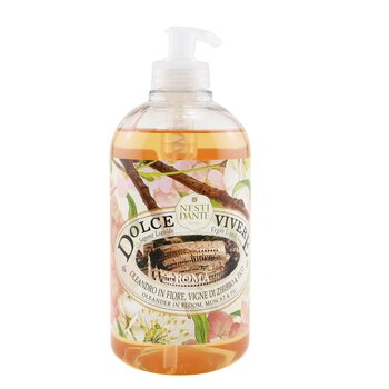 Dolce Vivere Vegan Liquid Soap - Roma - Oleander In Bloom, Muscat & Fig (500ml/16.9oz) 