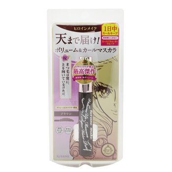 KISS ME - Heroine Make Volume UP Mascara Super Waterproof - # 02 Brown Image 2