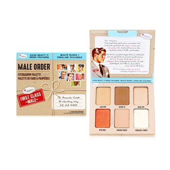 TheBalm - Male Order Eyeshadow Palette (6x Eyeshadow) - # First Class Male Image 1