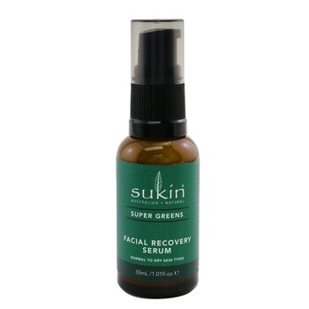 Super Greens Facial Recovery Serum (Normal To Dry Skin Types) (30ml/1.01oz) 