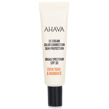 Ahava CC Cream Color Correction Skin Protection SPF 30 1 oz