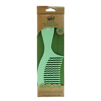 Wet Brush - Go Green Treatment Comb - # Tea Tree Oil Image 1