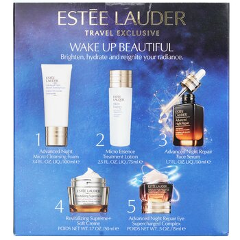 Estee Lauder - Your Nightly Skincare Experts: ANR 50ml+ Revitalizing Supreme+ Soft Cream 50ml+ Eye Supercharged 15ml+ Micro Cleans... Image 2