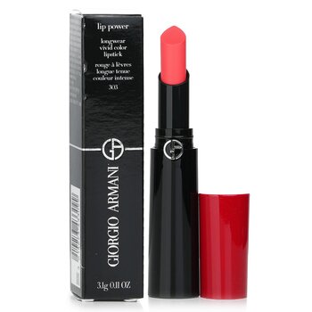 Giorgio Armani - Lip Power Longwear Vivid Color Lipstick - # 303 Splendid Image 1