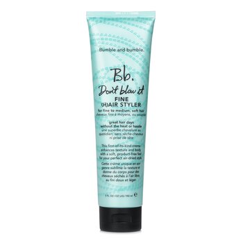 Bumble and Bumble Bb. Don't Blow It Fine (H)air Styler (For Fine To Medium, Soft Hair) 150ml/5oz