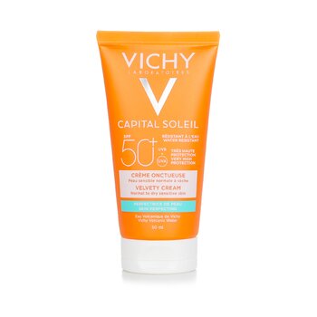 Capital Soleil Skin Perfecting Velvety Cream SPF 50 - Water Resistant (Normal to Dry Sensitive Skin) (50ml/1.69oz) 