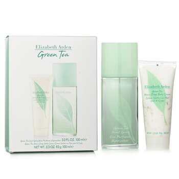 Elizabeth Arden - Green Tea Coffret: Eau Parfumee Spray 100ml/3.3oz + Honey Drops Body Cream 100ml/3.3oz Image 1