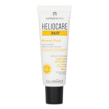 Heliocare 360 Mineral Fluid SPF50 (50ml/1.7oz) 