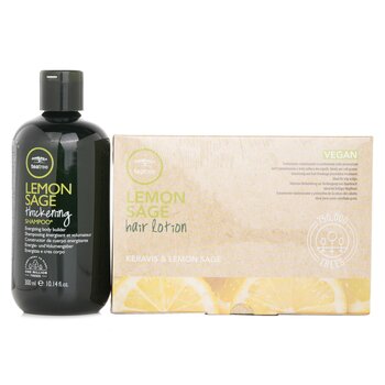 Paul Mitchell - Tea Tree Lemon Sage Program Set: Shampoo 300ml + Hair Lotion 12x6ml Image 1