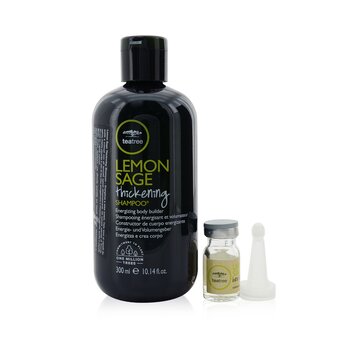 Tea Tree Lemon Sage Program Set: Shampoo 300ml + Hair Lotion 12x6ml (13pcs) 