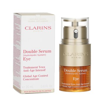 Clarins - Double Serum Eye (Hydrolipidic System) Global Age Control Concentrate Image 1