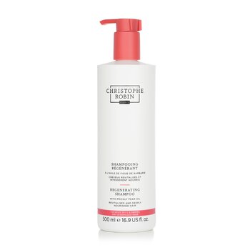 Christophe Robin Regenerating Shampoo with Prickly Pear Oil - Dry & Damaged Hair 500ml/16.9oz