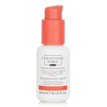 Christophe Robin Regenerating Serum with Prickly Pear Oil - Dry & Damaged Hair 50ml/1.6oz