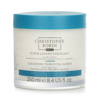 Cleansing Purifying Scrub with Sea Salt (Soothing Detox Treatment Shampoo) - Sensitive or Oily Scalp (250ml/8.4oz) 
