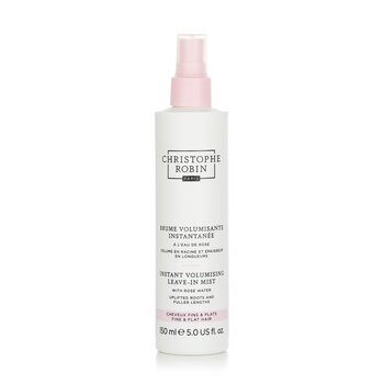Christophe Robin Instant Volumising Leave-In Mist with Rose Water - Fine & Flat Hair 150ml/5oz