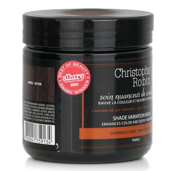 Christophe Robin - Shade Variation Mask (Enhances Color & Deeply Nourishes) - Warm Chestnut Image 1