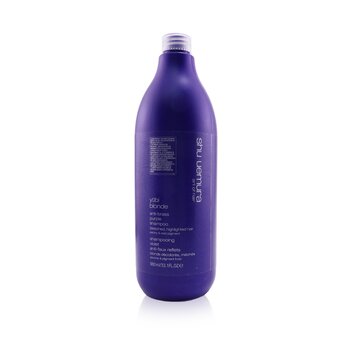 Yubi Blonde Anti-Brass Purple Shampoo - Bleached, Highlighted Hair (Salon Size) (980ml/33.1oz) 