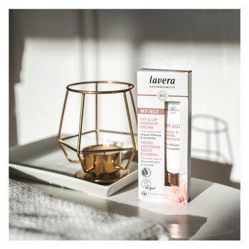 Lavera - My Age Eye & Lip Contour Cream With Organic Hibiscus & Ceramides - For Mature Skin Image 1