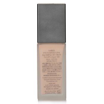 THREE - Advanced Ethereal Smooth Operator Fluid Foundation SPF40 - # 101 Image 2