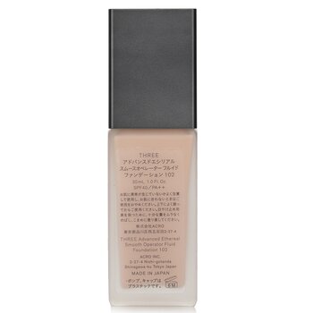 THREE - Advanced Ethereal Smooth Operator Fluid Foundation SPF40 - # 102 Image 2