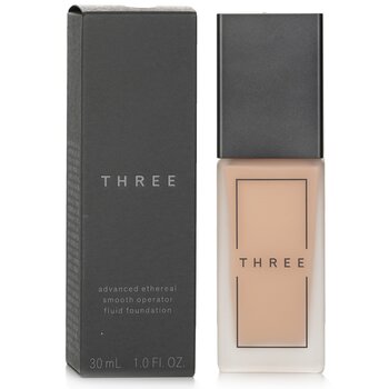 THREE - Advanced Ethereal Smooth Operator Fluid Foundation SPF40 - # 203 Image 1