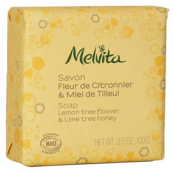 Melvita - Soap - Lemon Tree Flower & Lime Tree Honey Image 1