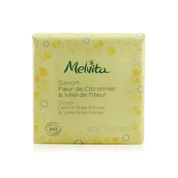 Melvita Soap - Lemon Tree Flower & Lime Tree Honey 100g/3.5oz