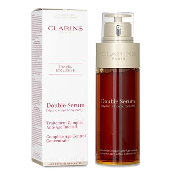 Clarins - Double Serum (Hydric + Lipidic System) Complete Age Control Concentrate Image 1