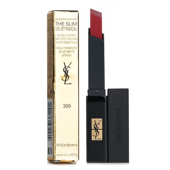 Yves Saint Laurent - Rouge Pur Couture The Slim Velvet Radical Matte Lipstick - # 309 Fatal Carmin Image 1