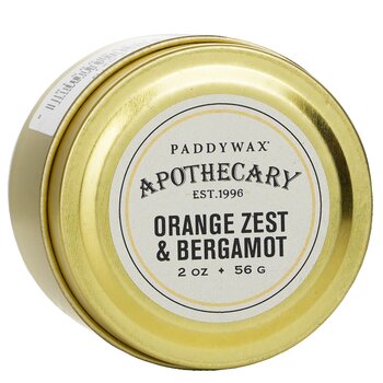 Paddywax - Apothecary Candle - Orange Zest & Bergamot  - 56g/2oz