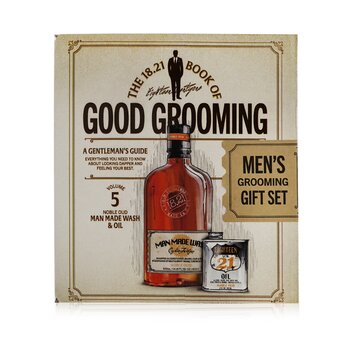 Book of Good Grooming Gift Set Volume 5: Noble Oud (Wash 532ml + Oil 60ml ) (2pcs) 