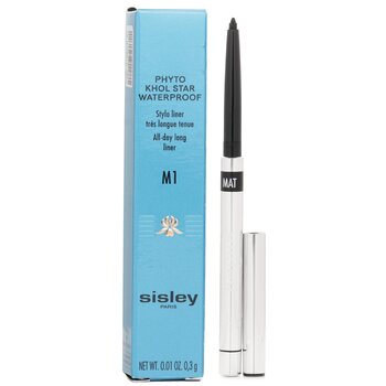 Sisley - Phyto Khol Star Waterproof Stylo Liner - #1 Matte Onyx Image 1