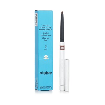 Sisley - Phyto Khol Star Waterproof Stylo Liner - #2 Matte Tonka Image 1