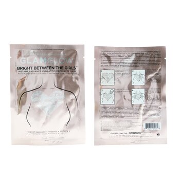 Glamglow - Bright Between The Girls Instant Radiance Hydrating Decollete Mask Image 1