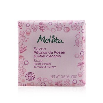 Rose Petals & Acacia Honey Soap (100g/3.5oz) 