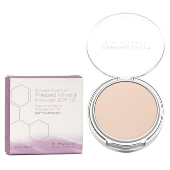 DermaQuest - DermaMinerals Buildable Coverage Pressed Mineral Powder SPF 15 - # 1C Image 1