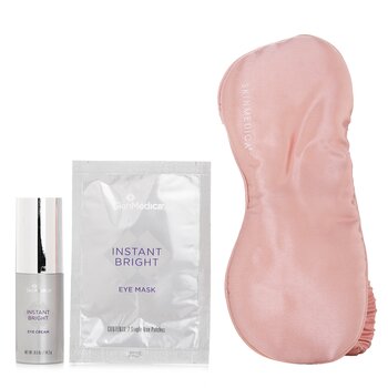 Skin Medica - Instant Bright Eye Essentials Set: Instant Bright Eye Cream 14.2g + Instant Bright Eye Masks 6x2.34g + Sleep Mask 1pc Image 1