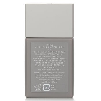 THREE - Solar Tinted Glow Flow Liquid Foundation SPF 50 - # 02 Image 2