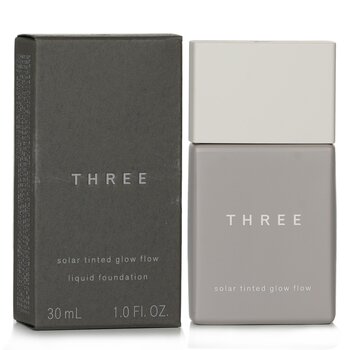 THREE - Solar Tinted Glow Flow Liquid Foundation SPF 50 - # 04 Image 1