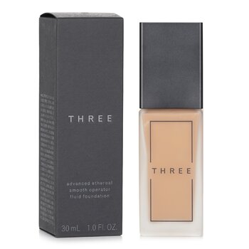 THREE - Advanced Ethereal Smooth Operator Fluid Foundation SPF40 - # 206 Image 1