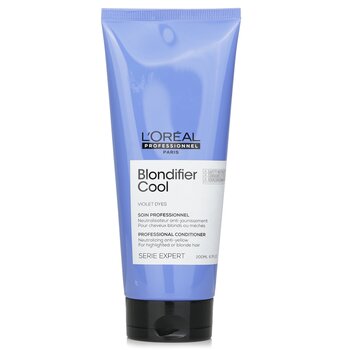 Professionnel Serie Expert - Blondifier Cool Violet Dyes Conditioner  (For Highlighted or Blonde Hair) (200ml/6.7oz) 